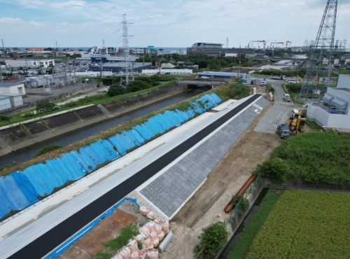 令和3年度　二級河川相川　河川改修工事