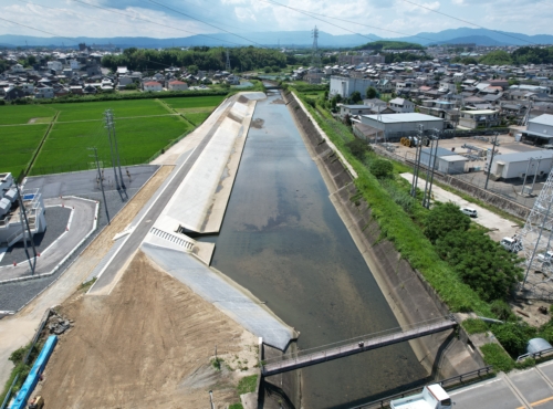 令和4年度　二級河川相川河川改修工事